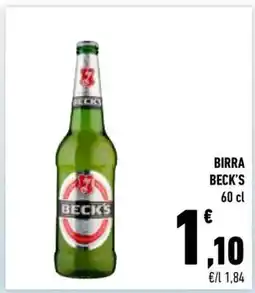 Conad Birra Beck's offerta