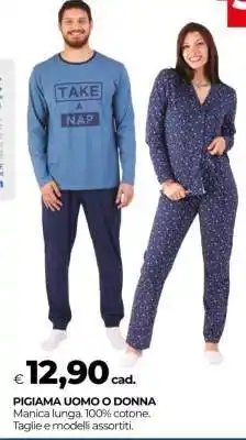 Coop Pigiama Uomo o Donna offerta