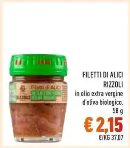Conad Filetti di Alici Rizzoli offerta