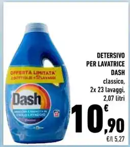 Conad Detersivo per lavatrice Dash offerta