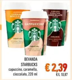 Conad BEVANDA STARBUCKS offerta
