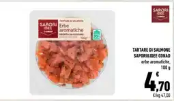 Conad Tartare di Salmone Sapori&Idee Conad offerta