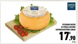 Conad Pecorino Rosso di Pienza Maturo offerta