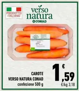 Conad CAROTE VERSO NATURA CONAD offerta