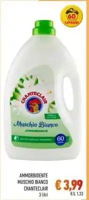 Conad AMMORBIDENTE MUSCHIO BIANCO CHANTECLAIR offerta