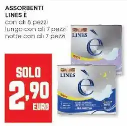 Panorama Assorbenti LINES È offerta
