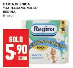 Panorama Carta igienica "cartacamomilla" REGINA offerta