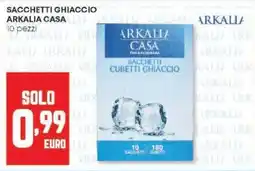 Panorama Sacchetti ghiaccio ARKALIA CASA offerta