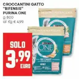 Panorama Croccantini gatto "bifensis" PURINA ONE offerta