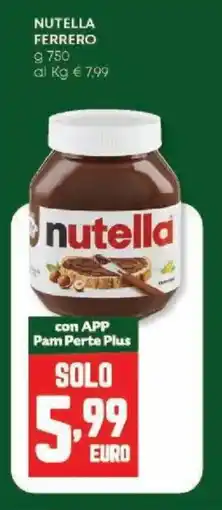 Panorama Nutella FERRERO offerta