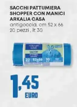 Panorama Sacchi pattumiera shopper con manici ARKALIA CASA offerta