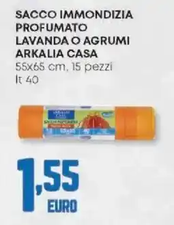 Panorama Sacco immondizia profumato lavanda o agrumi ARKALIA CASA offerta