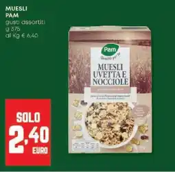 Panorama Muesli PAM offerta