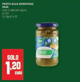 Panorama Pesto alla genovese PAM offerta
