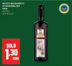Panorama Aceto balsamico di modena igp PAM offerta