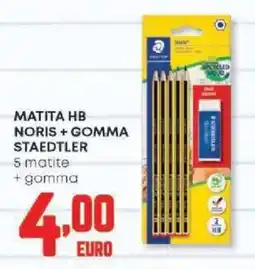 Panorama Matita hb noris + gomma staedtler offerta