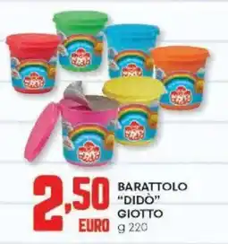 Panorama Barattolo "dido" GIOTTO offerta