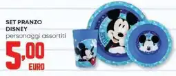 Panorama Set pranzo disney offerta