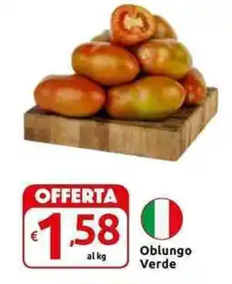 Carrefour Express Oblungo Verde offerta