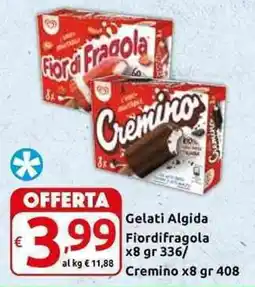 Carrefour Express Gelati Algida Fiordifragola/ Cremino offerta