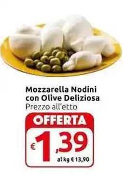 Carrefour Express Mozzarella Nodini con Olive Deliziosa offerta