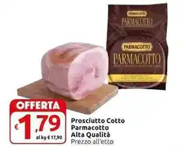 Carrefour Express Prosciutto Cotto Parmacotto Alta Qualità offerta