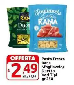 Carrefour Express Pasta Fresca Rana Sfogliavelo/ Duetto Vari Tipi offerta