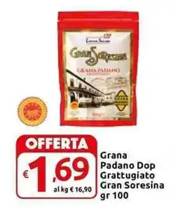Carrefour Express Grana Padano Dop Grattugiato Gran Soresina offerta