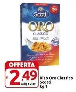 Carrefour Express Riso Oro Classico Scotti offerta