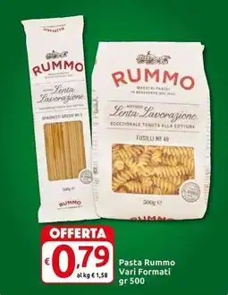 Carrefour Express Pasta Rummo Vari Formati offerta