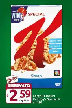 Carrefour Express Cereali Classici Kellogg's Special K offerta