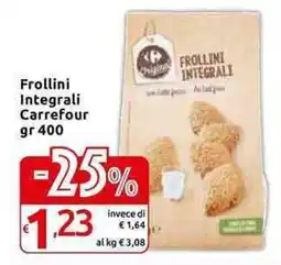 Carrefour Express Frollini Integrali Carrefour offerta