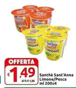 Carrefour Express Santhè Sant'Anna Limone/Pesca offerta