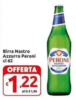 Carrefour Express Birra Nastro Azzurro Peroni offerta