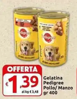 Carrefour Express Gelatina Pedigree Pollo/Manzo offerta