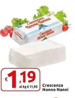 Carrefour Express Crescenza Nonno Nanni offerta