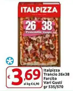 Carrefour Express Italpizza Trancio 26x38 Farcito Vari Gusti offerta