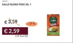 Prezzemolo e Vitale Gallo blond poke offerta
