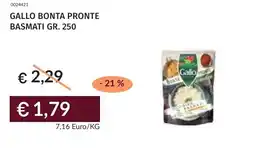 Prezzemolo e Vitale Gallo bonta pronte basmati offerta