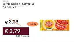 Prezzemolo e Vitale Mutti polpa di datterini offerta