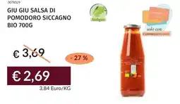 Prezzemolo e Vitale Giu giu salsa di pomodoro siccagno bio offerta