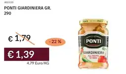 Prezzemolo e Vitale Ponti giardiniera offerta
