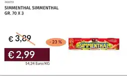 Prezzemolo e Vitale Simmenthal simmenthal offerta