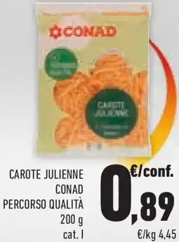 Conad Superstore Carote julienne CONAD percorso qualità offerta