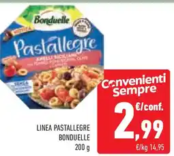 Conad Superstore Linea pastallegre BONDUELLE offerta