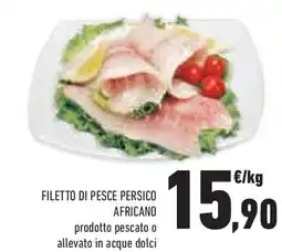 Conad Superstore Filetto di pesce persico africano offerta