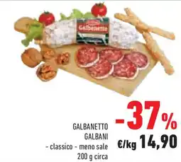 Conad Superstore GALBANETTO GALBANI -classico-meno sale circa offerta