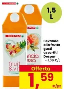 Interspar Bevanda alla frutta gusti assortiti Despar offerta