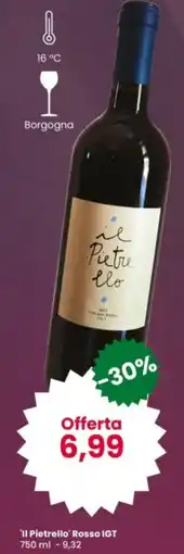 Interspar 'Il Pietrello' Rosso IGT offerta