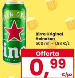 Interspar Birra Original Heineken offerta